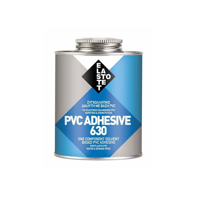Elastotet Pvc Adhesive 630 Κόλλα Διαλύτη Κόλληση Σκληρού PVC | Dagiopoulos.gr