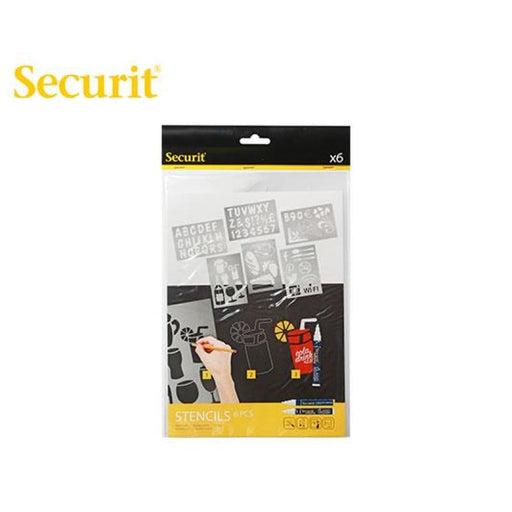 Securit Stencils Art Set 6T