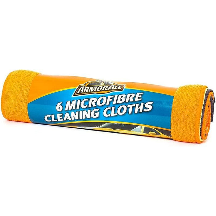 Armor All Microfibre Cleaning Cloths Πετσέτες Καθαρισμού Μικροϊνών Σετ 6 Τεμ | Dagiopoulos.gr