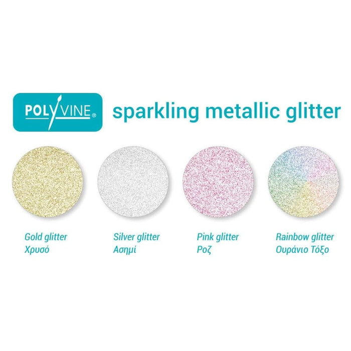 Polyvine Sparkling Metallic Glitter