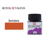 Talens 30ml Ecoline Burnt Sienna