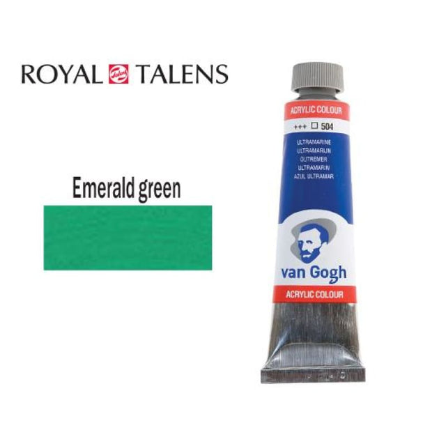 TALENS 40ml V.GOGH EMERALD GREEN