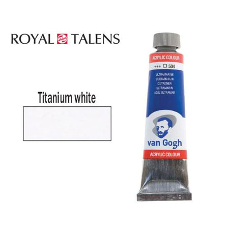 TALENS 40ml V.GOGH TITANIUM WHITE