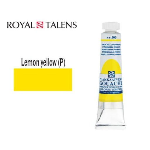 Talens Gouache 205 Lemon Yellow 20ml