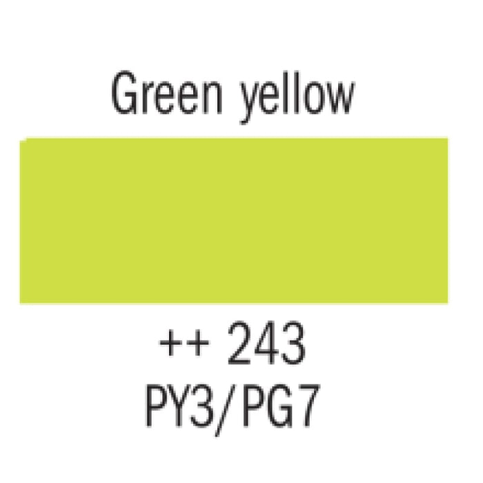 Talens Gouache 243 Greenish Yellow 20 mL