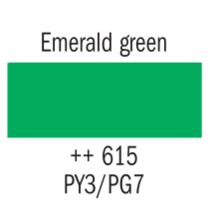 Talens Gouache 615 Emerald Green 20 mL