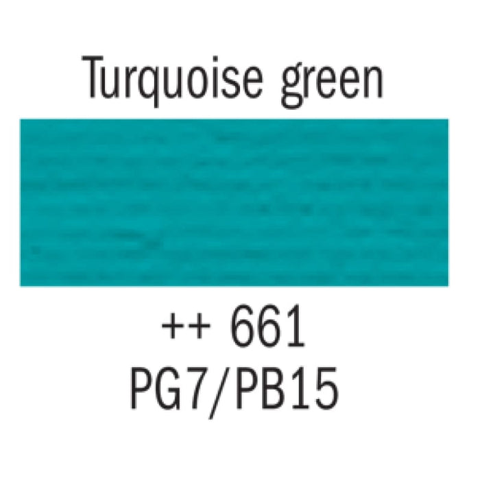 Talens Gouache 661 Turquoise Green 20ml