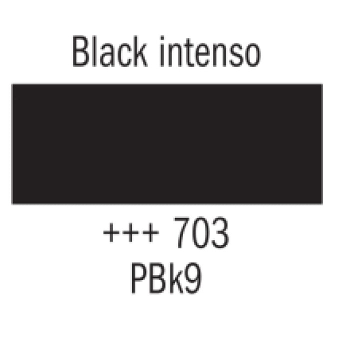 Talens Gouache 703 Black Intenso 20 mL