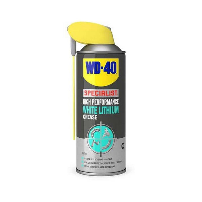 WD-40 Specialist High Performance White Lithium Grease Spray Γράσο Λιθίου 400ml | Dagiopoulos.gr