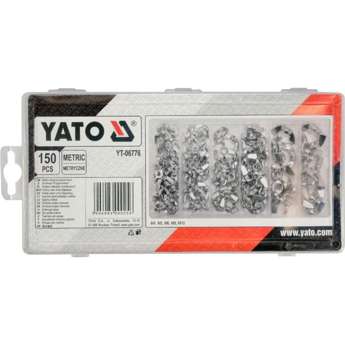 YATO YT-06776 Πεταλούδες Σετ 150 Τμχ Dagiopoulos.gr