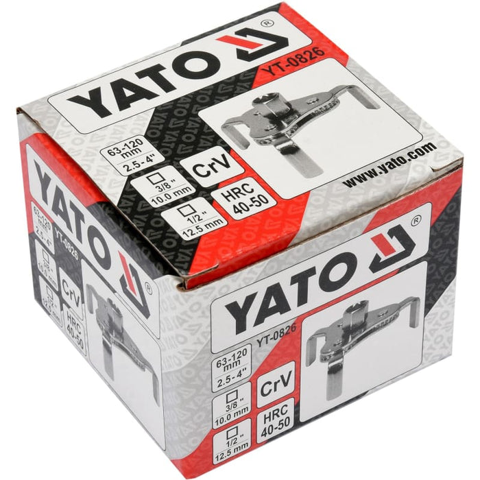 YATO YT-0826 Κλειδί Φίλτρων 63-120mm Dagiopoulos.gr