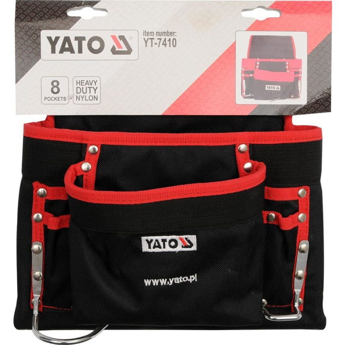 YATO YT-7410 Επαγγελματική Θήκη Ζώνης Για Εργαλεία - Βίδες Μύτες - 8 Τσέπες Dagiopoulos.gr