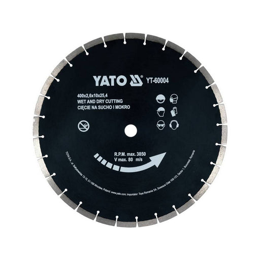 Yato YT-60004 Διαμαντόδισκος Βενζινοκίνητου Κόφτη Μπετόν | dagiopoulos.gr