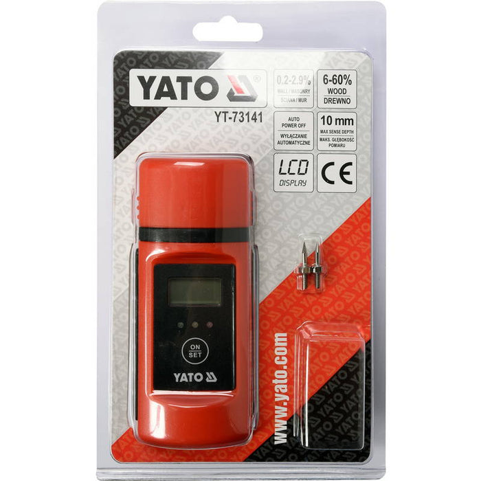 Yato YT-73141 Ηλεκτρονικό Υγρασιόμετρο 0,2-60% Dagiopoulos.gr