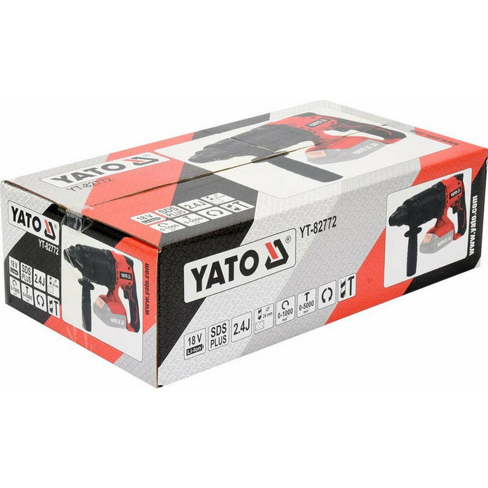 Yato YT-82772 Πιστολέτο SDS+ 18V 24MM (SOLO) Dagiopoulos.gr