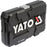 Yato YT-14501 Επαγγελματική Κασετίνα με Καρυδάκια & Μύτες & Μανέλα 1/4" 56τμχ Dagiopoulos.gr