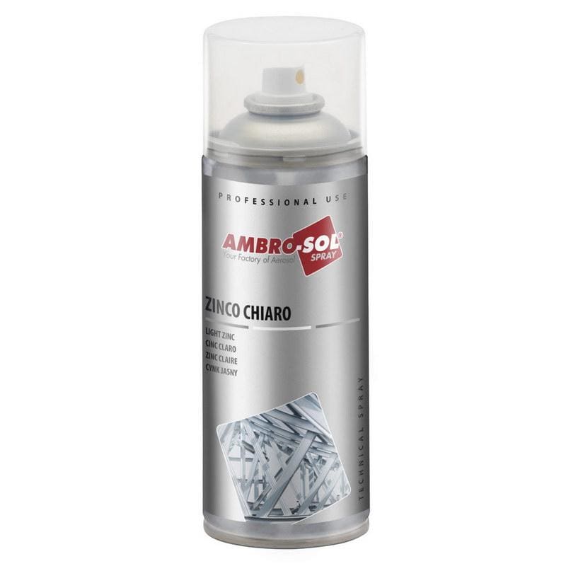 Ambrosol Zinco Chiaro Spray Ψυχρού Γαλβανίσματος 400ml